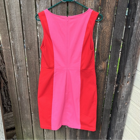 Boden Helena Chino Color Block Dress NWT Sz 6R - Picture 7 of 12